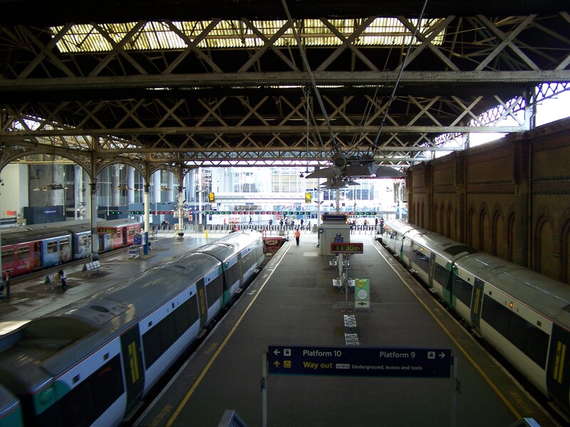 trainshed, London Bridge station, before demolition