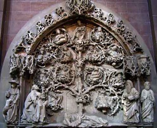 Wurzel Jesse - um 1500, gotisch. Dom zu Worms // Cathedral