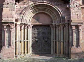 Romanisches Portal, Pauluskirche // St Paul, Romanesque Church