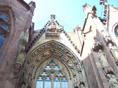 Worms Dom Südportal gotisch Gothic Ecclesia