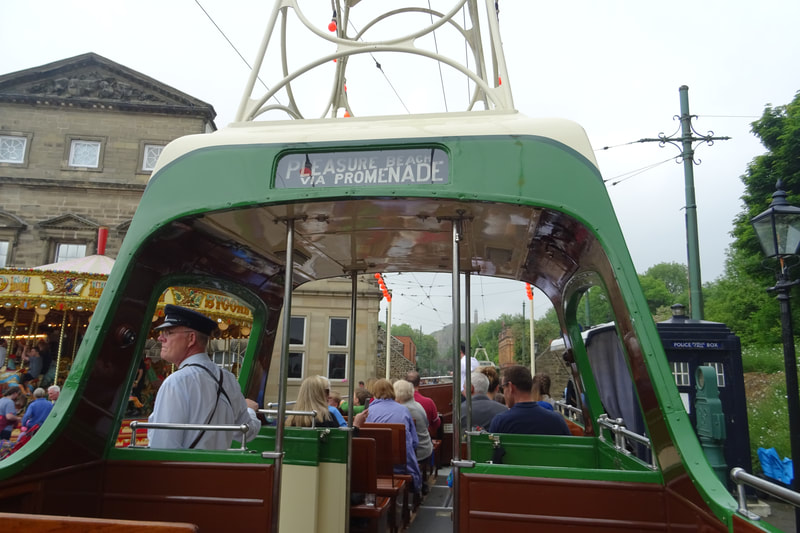 Blackpool tram, Crich Tramway Village, Tram London Transport