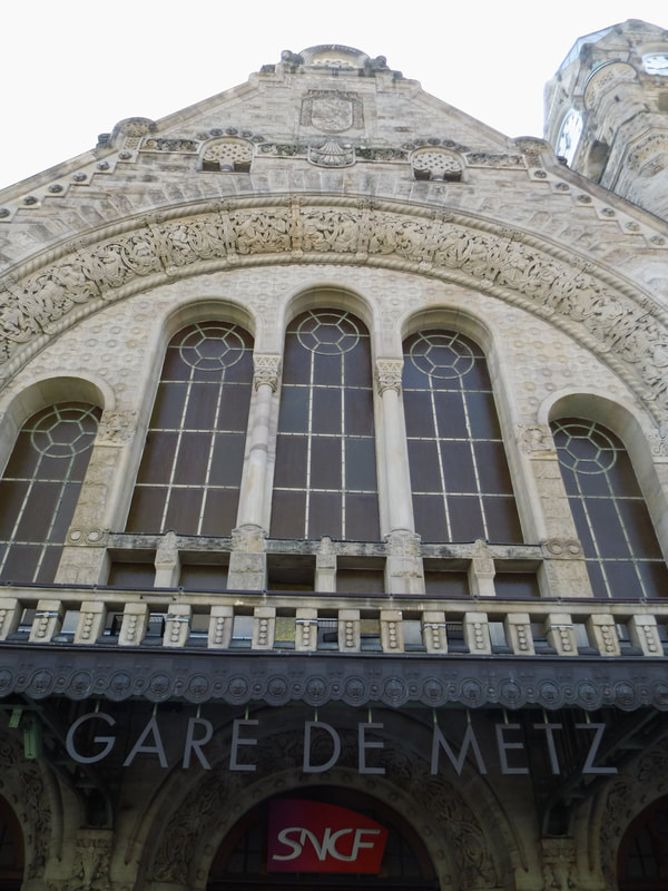 Gare de Metz, the main entrance