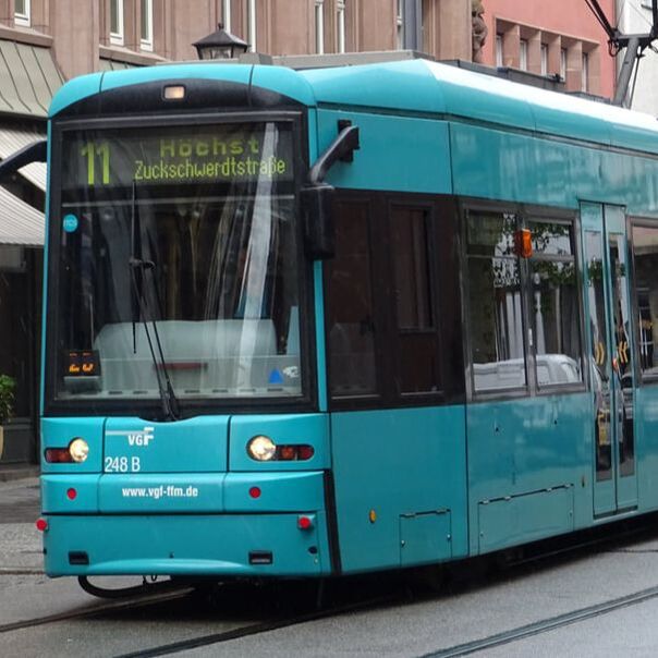 Trams in Frankfurt / tramway de Francfort  / Straßenbahnen in Frankfurt am Main