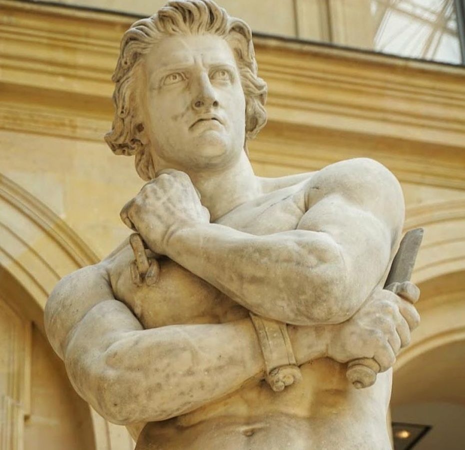 Spartacus Denis Foyatier 1830 Louvre