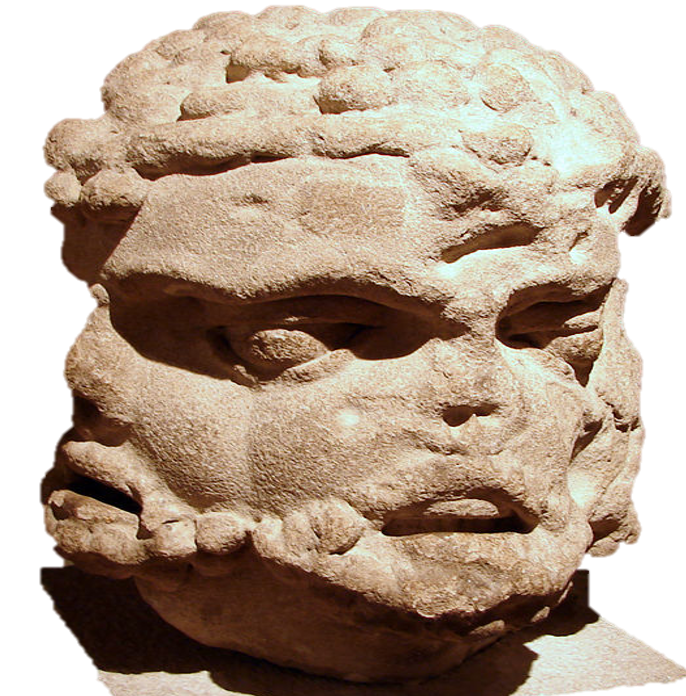 Three-headed Esus or Mercury from Nîmes