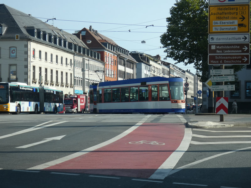 Tram in Darmstadt