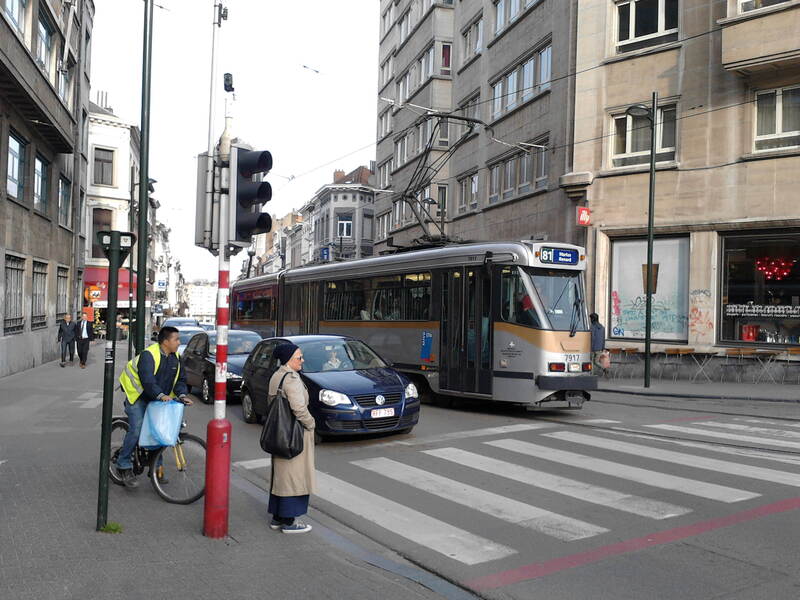 Tram in Brussels 2015, Bruxelles