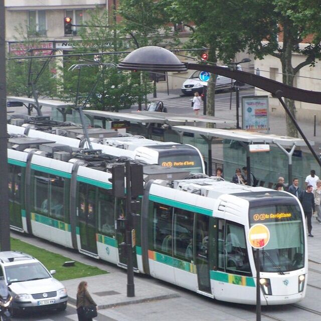 Trams in Paris / Tramway de Paris / Pariser Straßenbahn