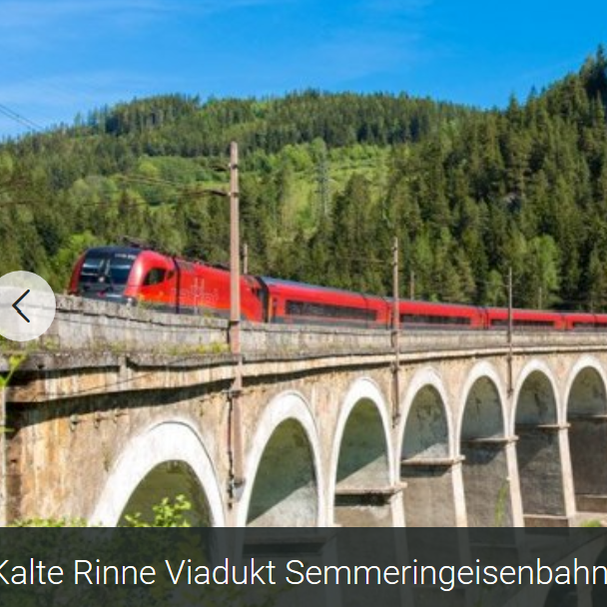 UNESECO World Heritage / Weltkulturerbe:  SEMMERING EISENBAHN (A) Railway Alps, Austria