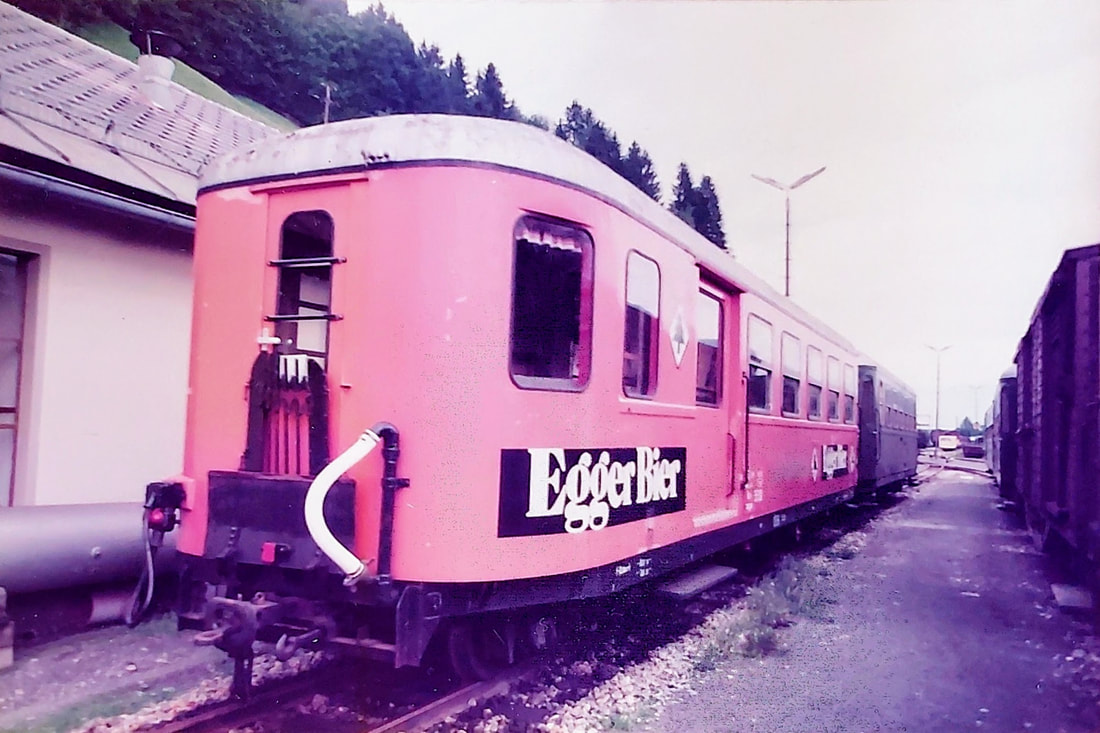【新作安い】オーストリアナロー　元OBB Pinzgauer Lokalbahn VTs15ディーゼルカー　　ザルツブルグ地域鉄道　HOe 9mmゲージ　Leopold halling 外国車輌