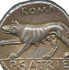 Lupercalia, Lykaia, Roman Wolves, loups, Wölfe, Romulus Remus