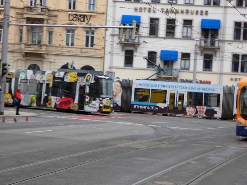 Straßenbahn Heidelberg, Tramway, trams in Heidelberg, OEG, Oberrheinische Eisenbahngesellschaft, Bismarckplatz