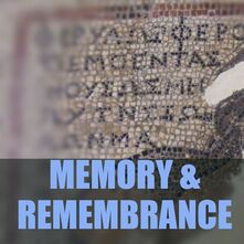 memory in the ancient world, cultural memory, memoire, forgetfulness, Gedächtnis
